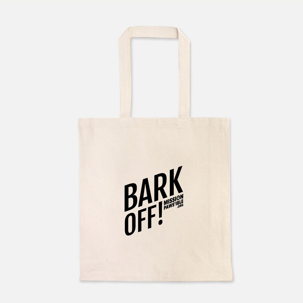 'Bark Off!' Tote Bag