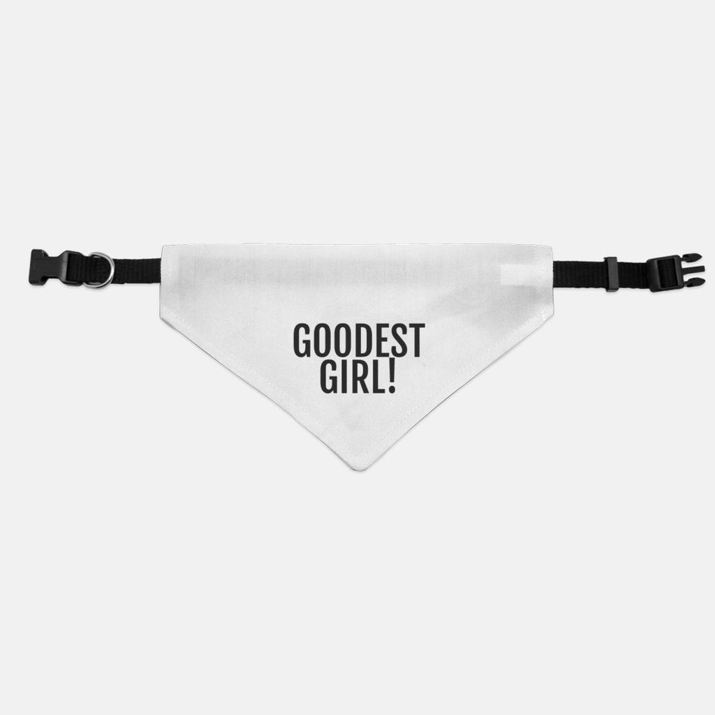 'Goodest Girl' Pet Bandana & Adjustable Collar