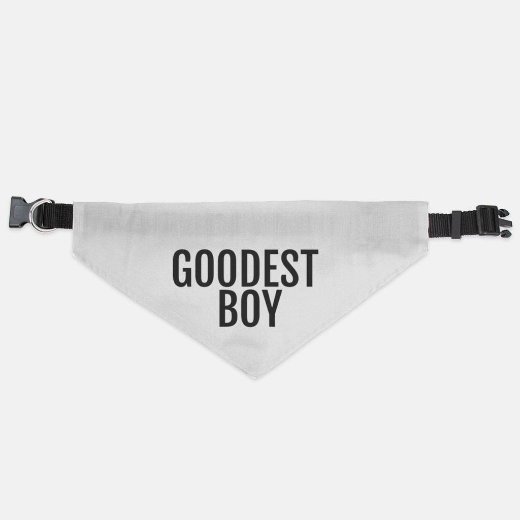 'Goodest Boy' Pet Bandana  & Adjustable Collar (LG & XL)